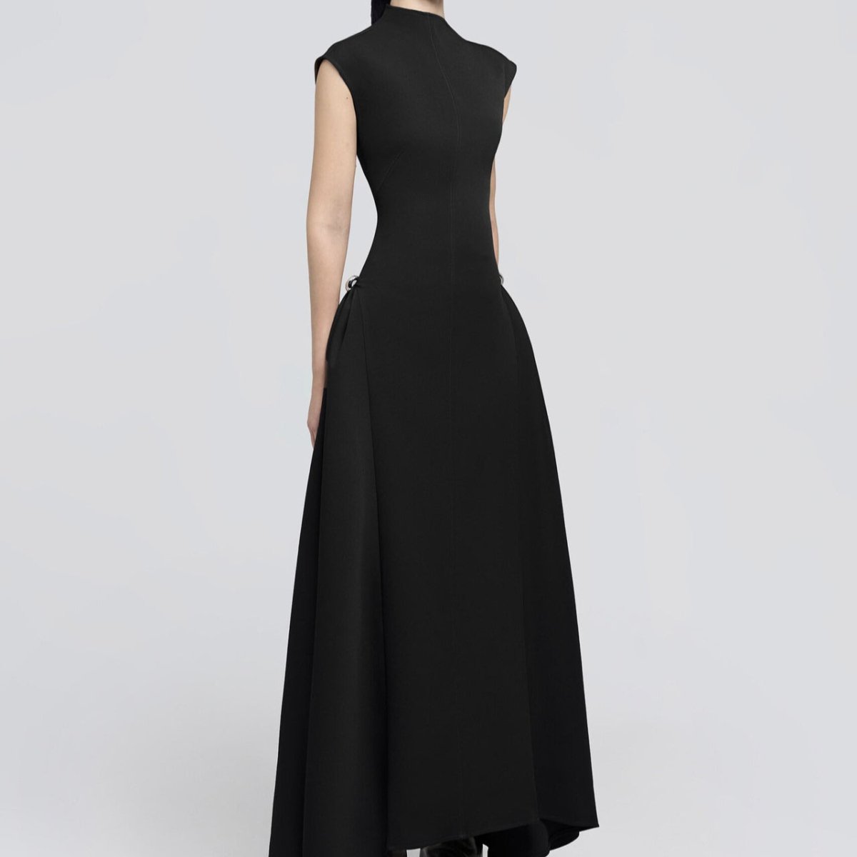 Minimalist Sleeveless Fitted Maxi Dress(MS382) - Mariam's Collection