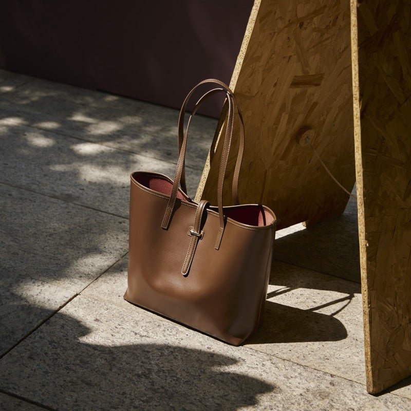 Minimalist Tote Bag with Pouch（MAC471） - Mariam's Collection