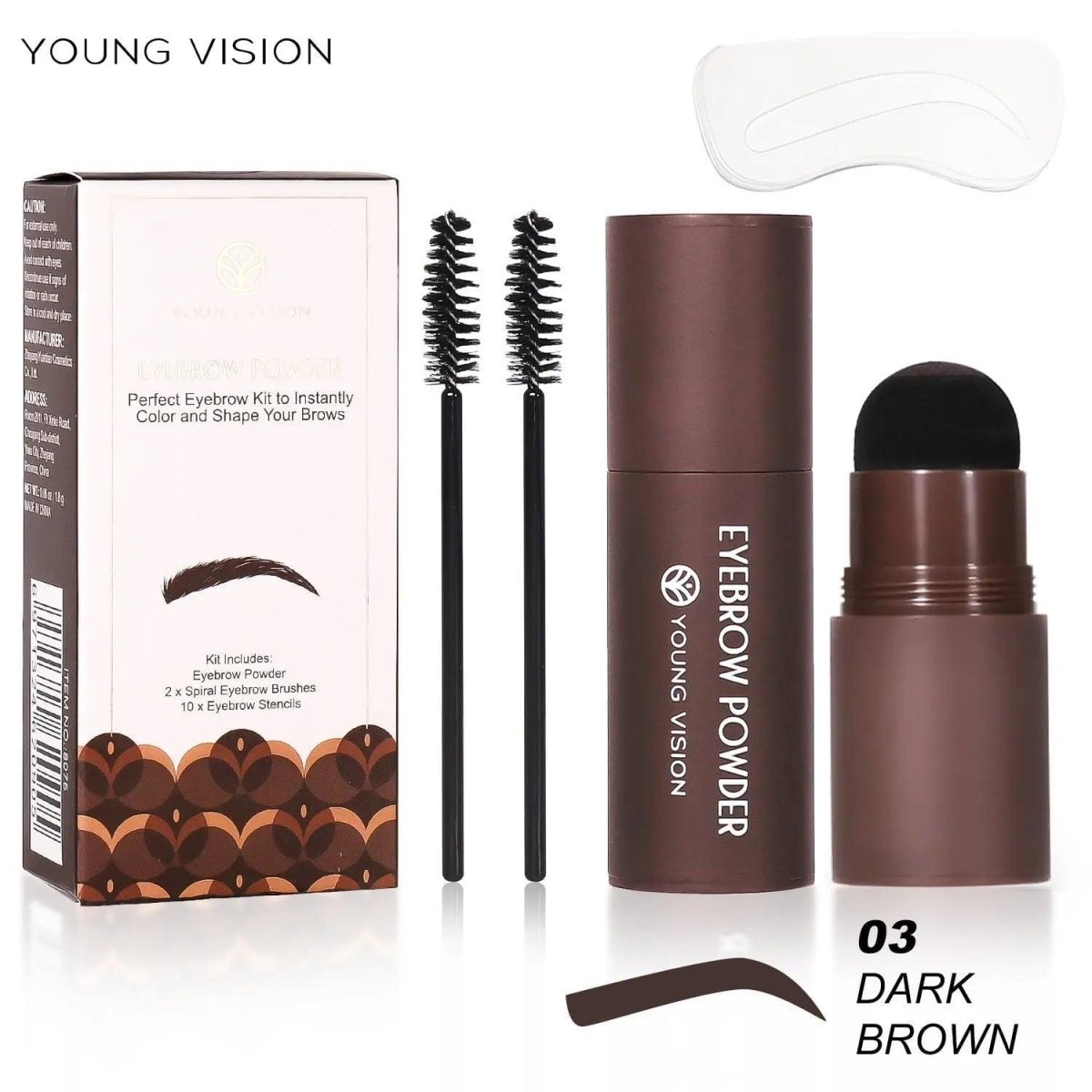 MMU002 YOUNG VISION Eyebrow Powder - Mariam's Collection