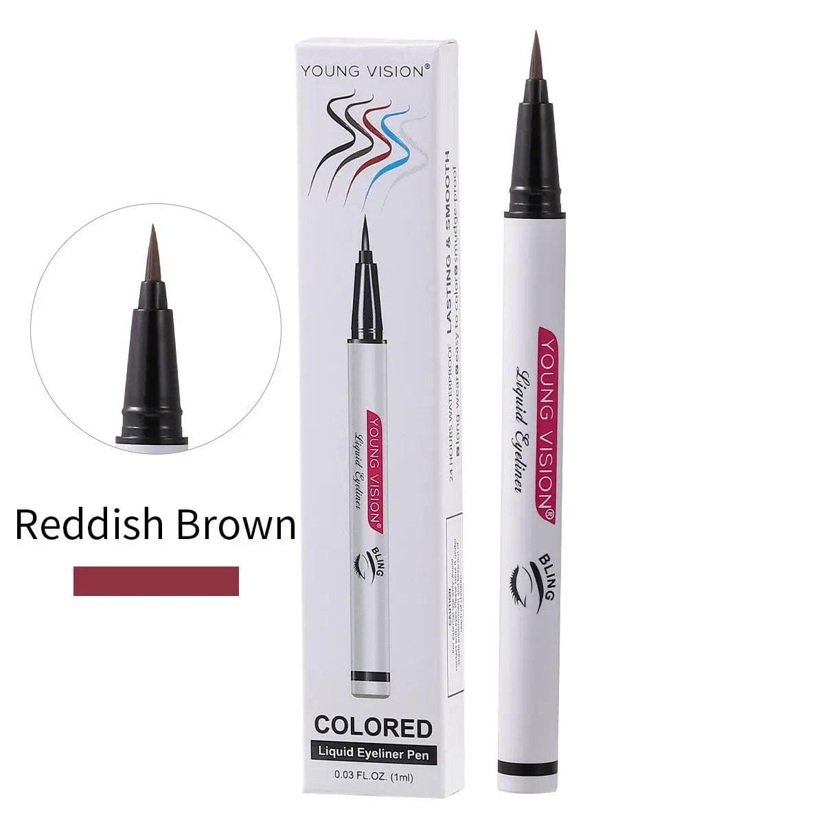 MMU006 YOUNG VISION Liquid Eyeliner Pen - Mariam's Collection