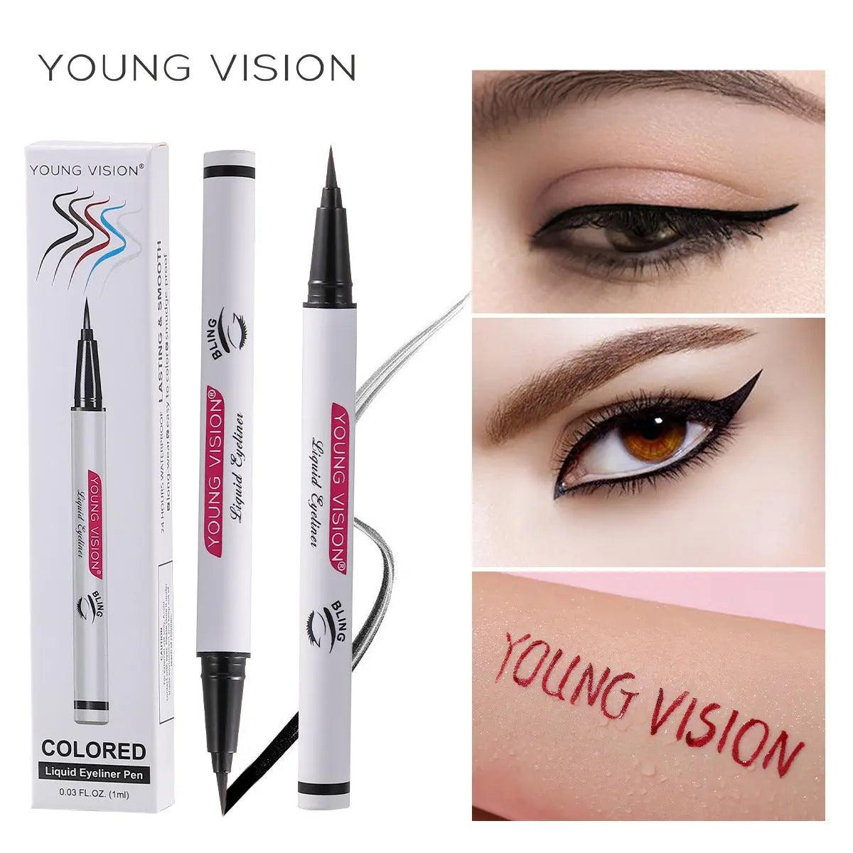 MMU006 YOUNG VISION Liquid Eyeliner Pen - Mariam's Collection