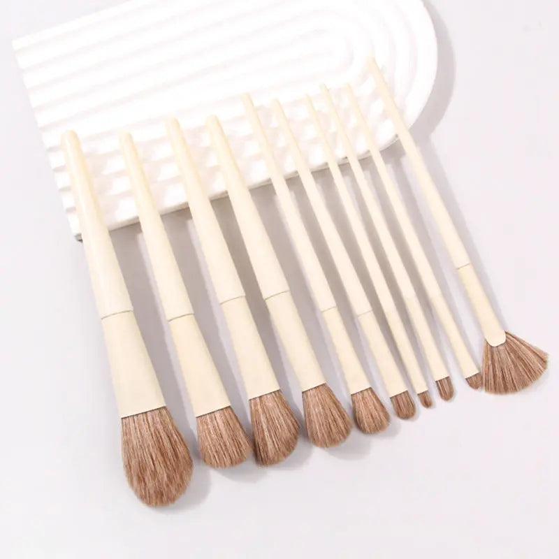 MMU024 Makeup Brush Set 10 Pcs - Mariam's Collection