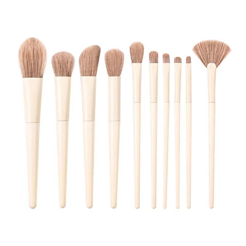 MMU024 Makeup Brush Set 10 Pcs - Mariam's Collection