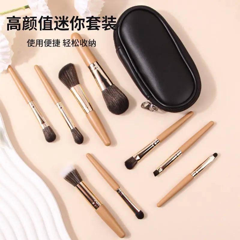 MMU025 Professional 9pcs Makeup Brush Set - Mariam's Collection