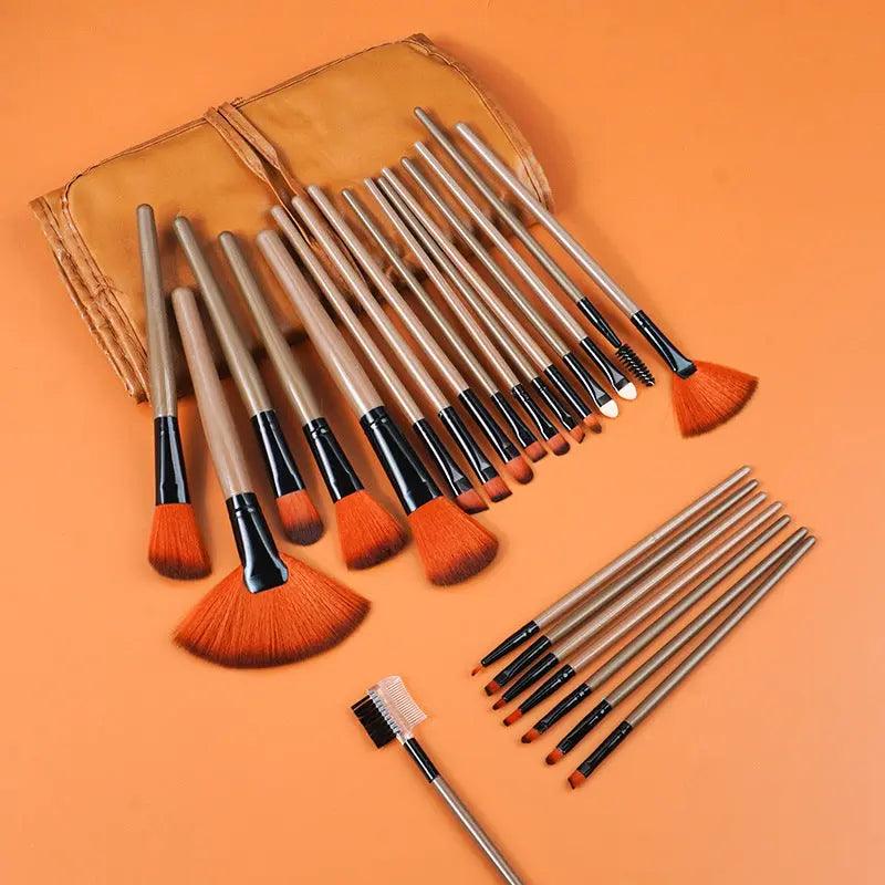 MMU030 24pcs Premium Cosmetic Makeup Brush Set - Mariam's Collection