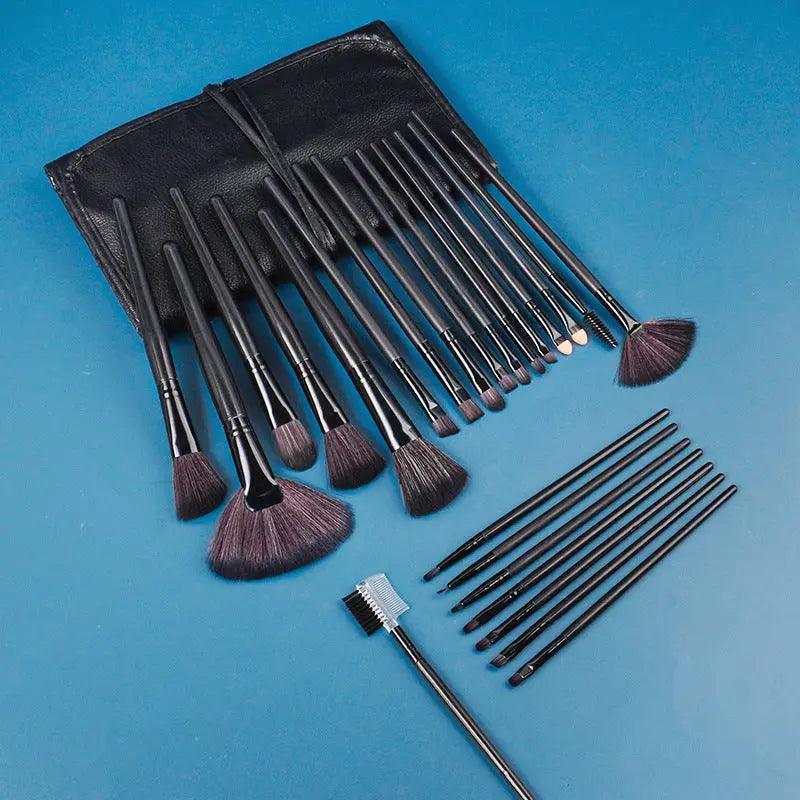 MMU030 24pcs Premium Cosmetic Makeup Brush Set - Mariam's Collection