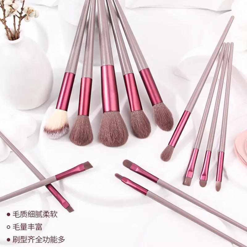 MMU031 13 pcs Makeup Brushes Set - Mariam's Collection