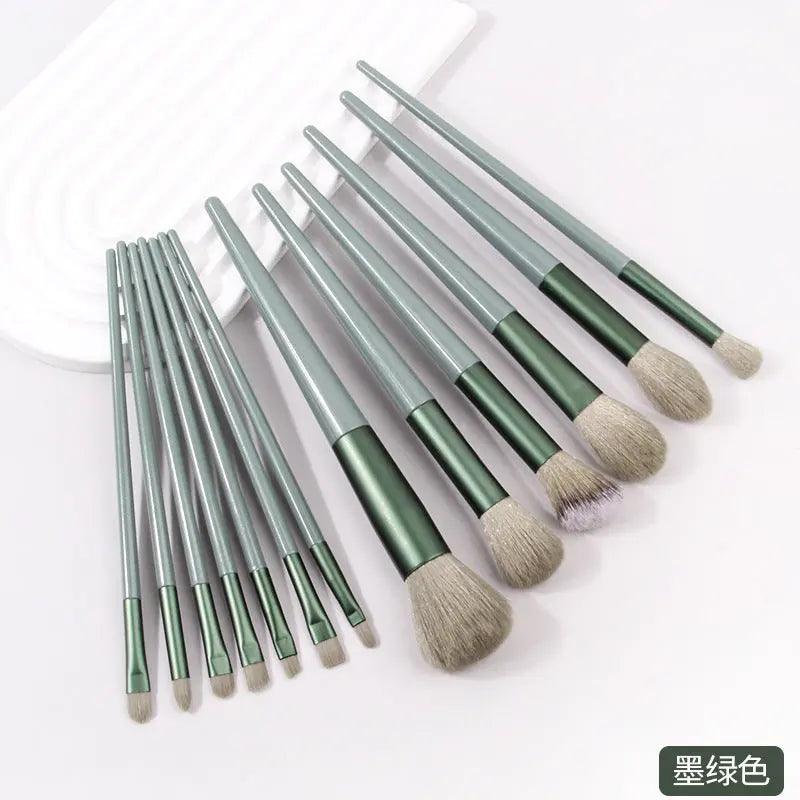 MMU031 13 pcs Makeup Brushes Set - Mariam's Collection