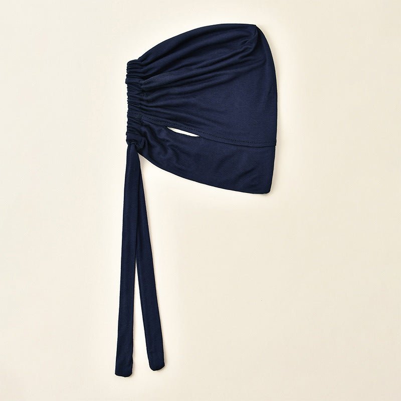 Modal Elasticated Strappy Cap Adjustable Hijab Bottom Cap (MH099) - Mariam's Collection