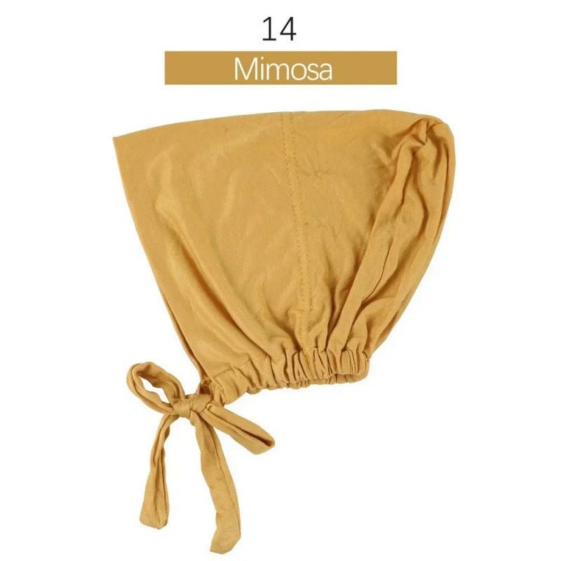 Modal Tie - Back Under Cap | Adjustable Hijab Bonnet(MH200) - Mariam's Collection