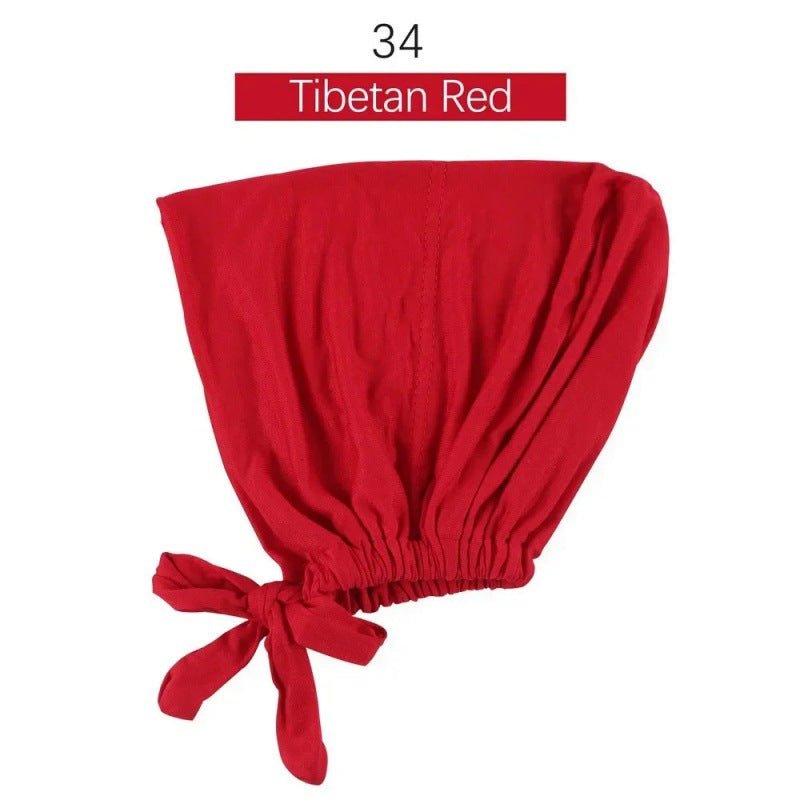 Modal Tie - Back Under Cap | Adjustable Hijab Bonnet(MH200) - Mariam's Collection