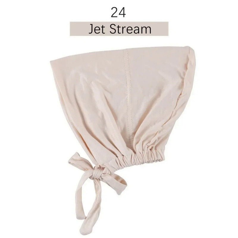 Modal Tie - Back Under Cap | Adjustable Hijab Bonnet(MH200) - Mariam's Collection