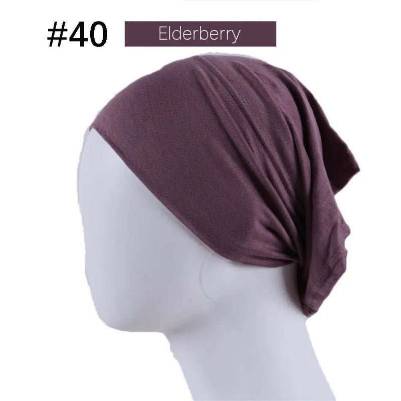 Modal Under Cap Hijab | Stretchy Tube Bonnet(MH198) - Mariam's Collection