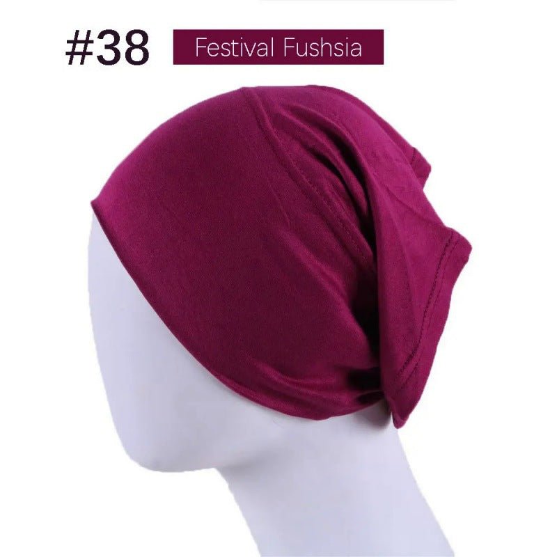 Modal Under Cap Hijab | Stretchy Tube Bonnet(MH198) - Mariam's Collection