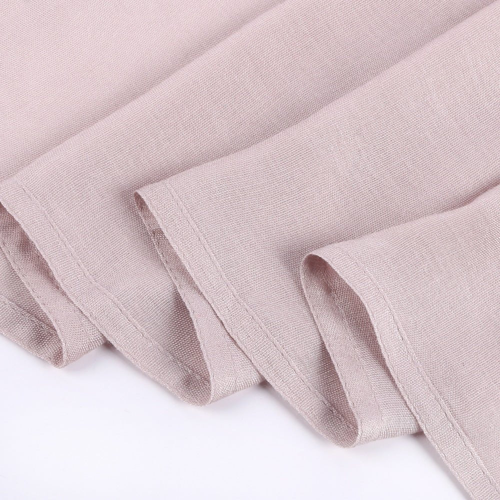 Modesty Pure Color Hijab & Undercap 2 - Piece Set (MH174) - Mariam's Collection