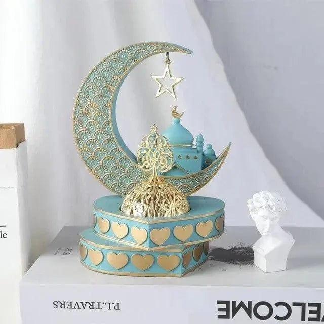 MR005 Moon incense burner,Candlestick, Ramadan decoration - Mariam's Collection