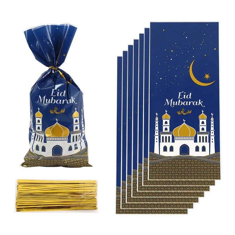 MR011 100 Pcs Ramadan Party Treat Bags - Mariam's Collection