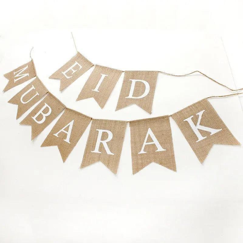 MR026 EID MUBARAK Party Decorative Banner - Mariam's Collection