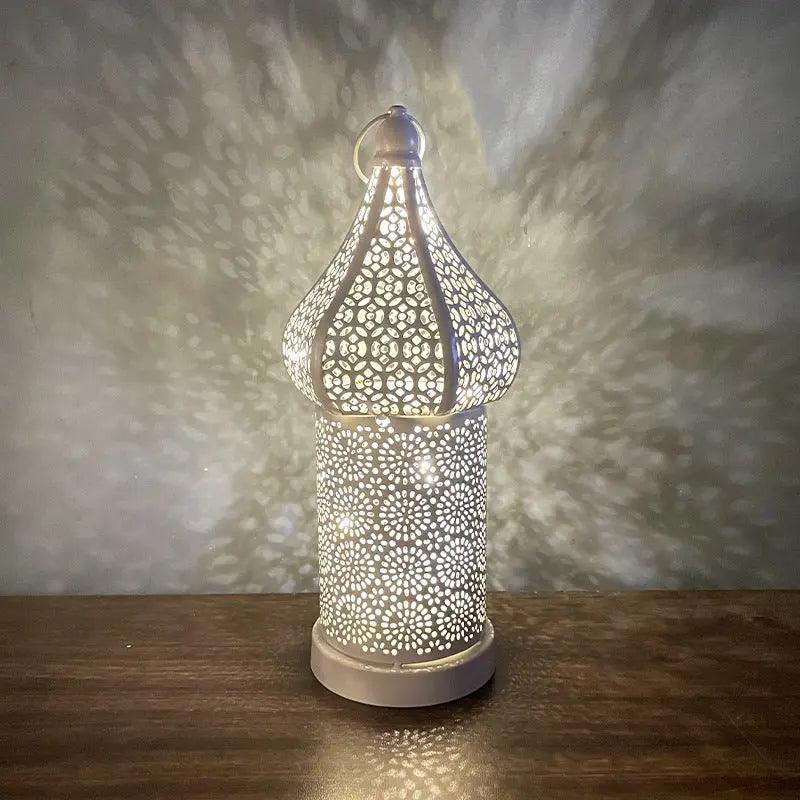 MR028 Ramadan Iron Led Wind Lamp - Mariam's Collection