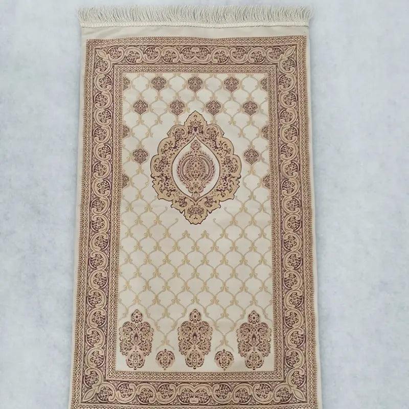 MR049 Luxury Prayer Mat, Prayer Rug - Mariam's Collection