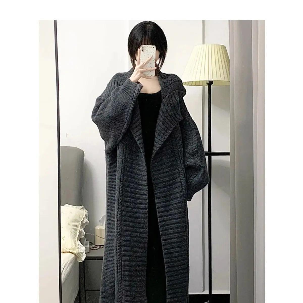 Open sweater coat best sale