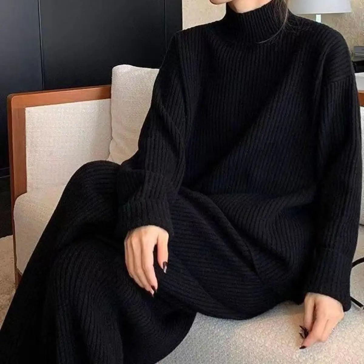 Mary turtle knit tops あんどまりー　ブラック② andmary Mary turtle knit tops アンドマリー - メルカリ