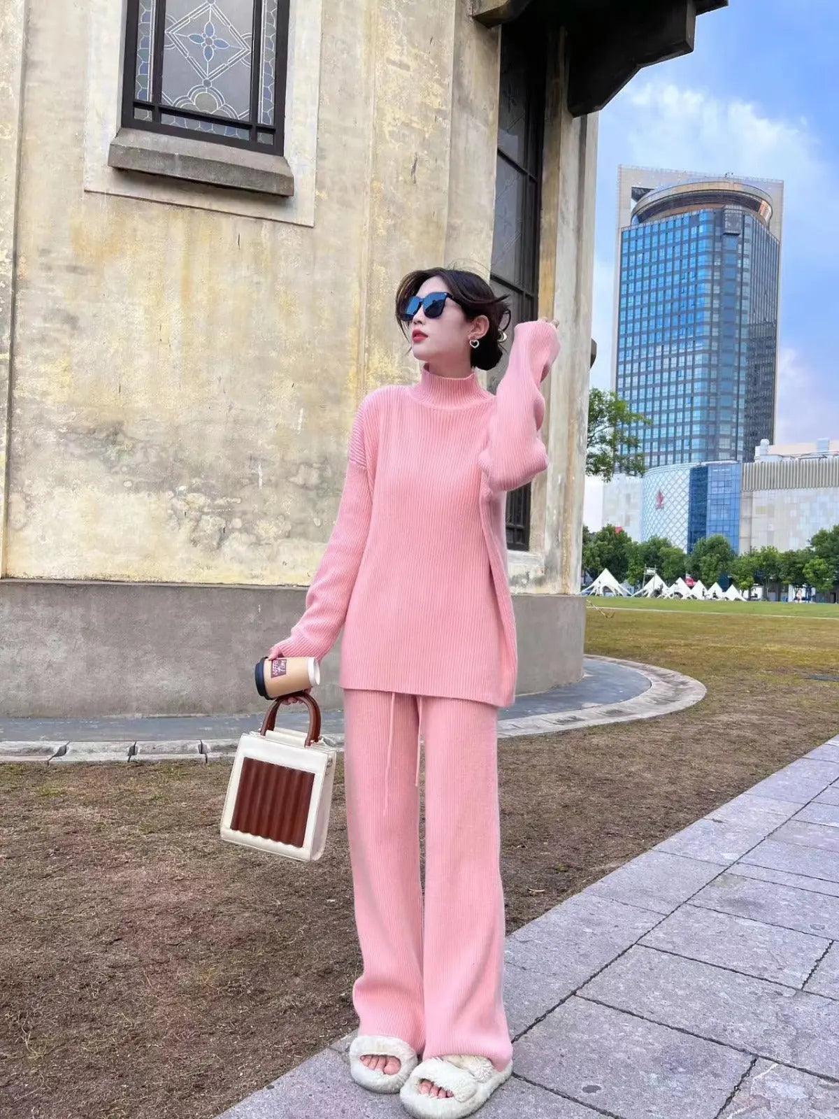 Mary turtle knit tops あんどまりー andmary Mary turtle knit tops ivory