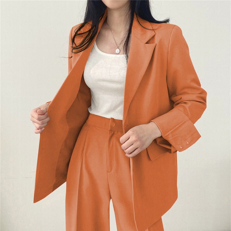 MS040 Temperament Slim Professional Two - Piece Suit - Mariam's Collection