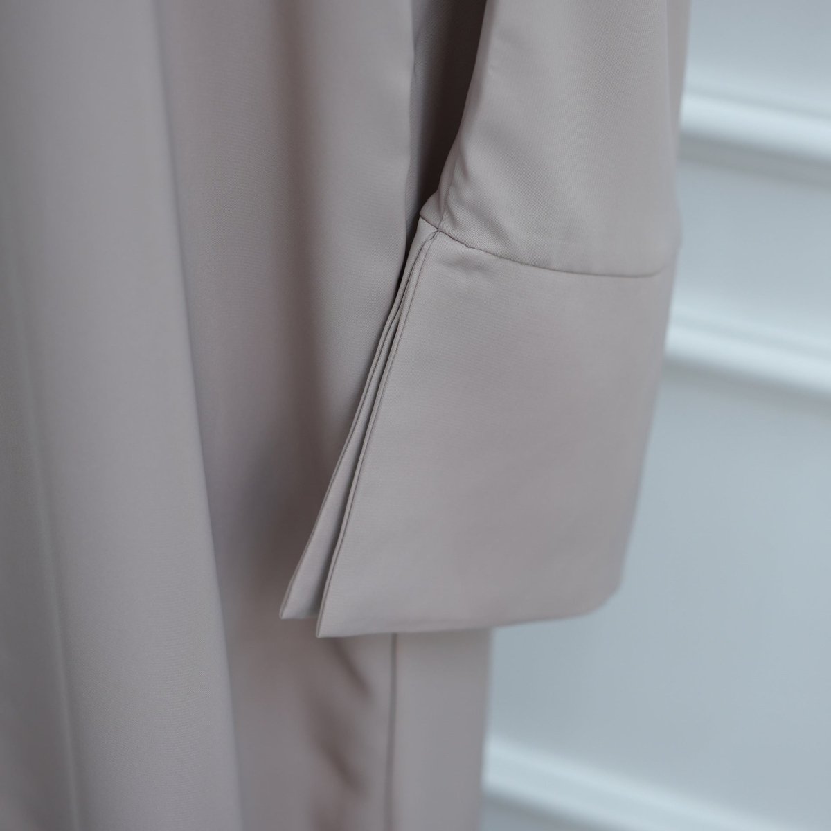 Nida Three-Piece Open Abaya Set(MOA340) - Mariam's Collection