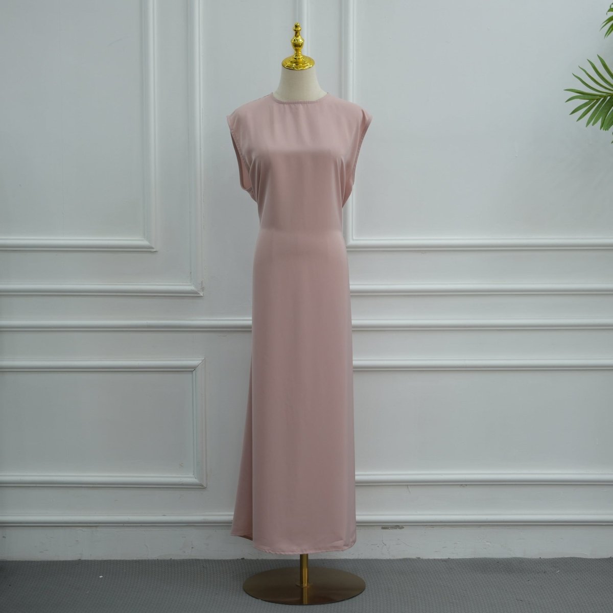 Nida Three-Piece Open Abaya Set(MOA340) - Mariam's Collection