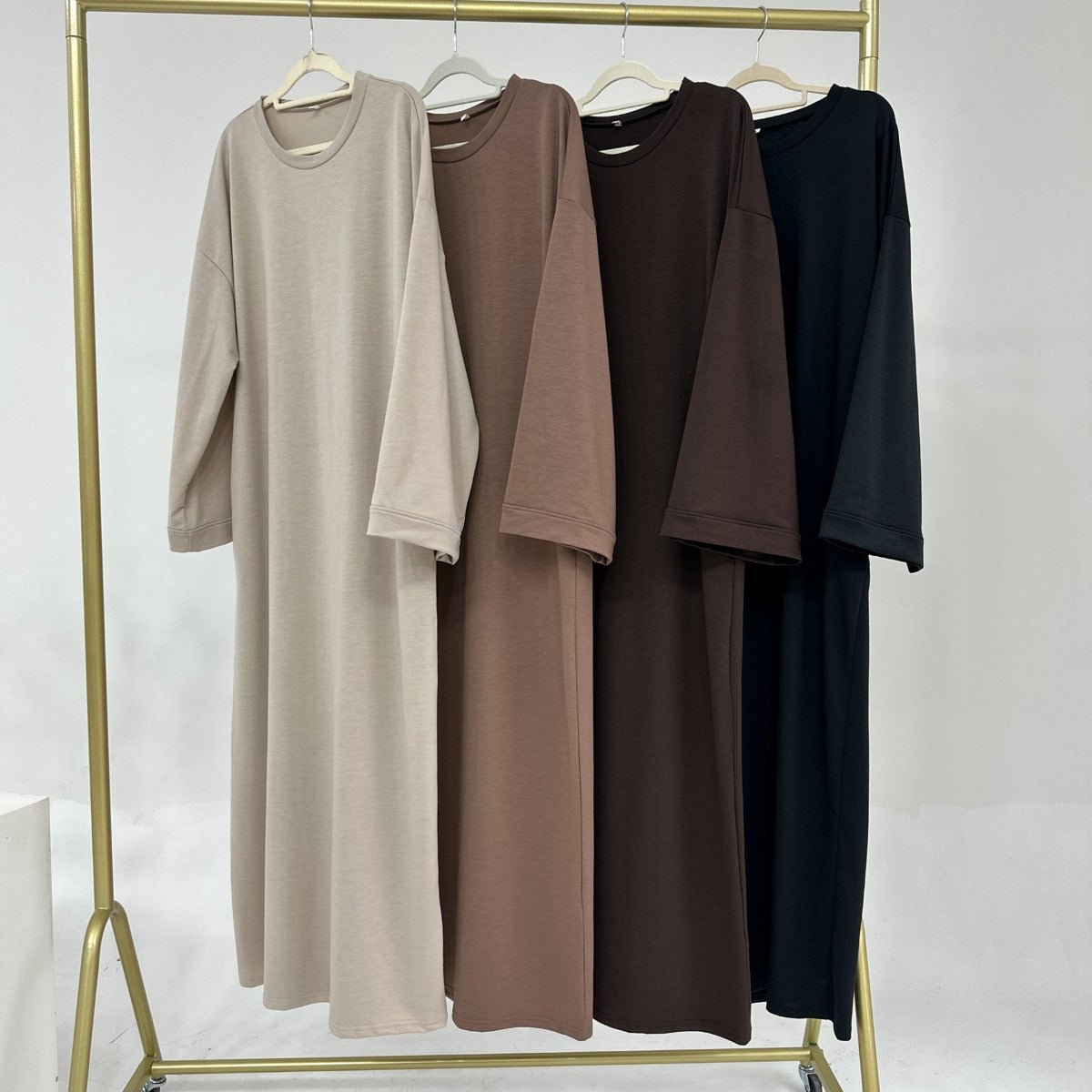 Oversized Casual Maxi Dress Abaya(MA281) - Mariam's Collection