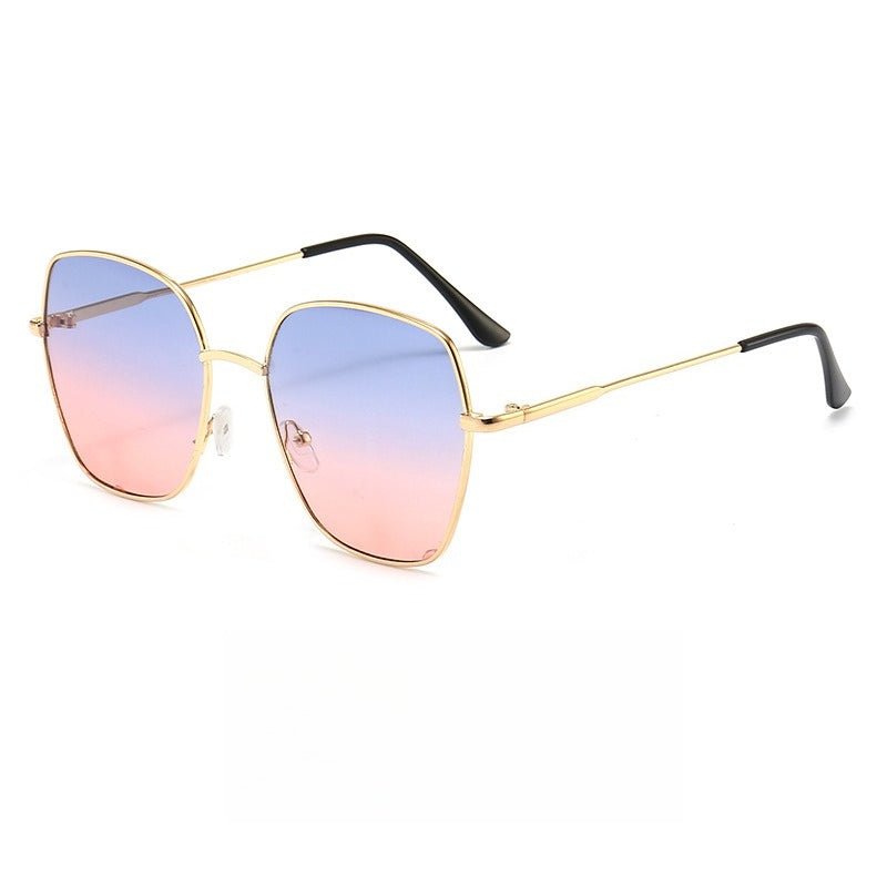 Oversized Gradient Sunglasses for Women – Face - Slimming Fashion Statement (MAC263) - Mariam's Collection