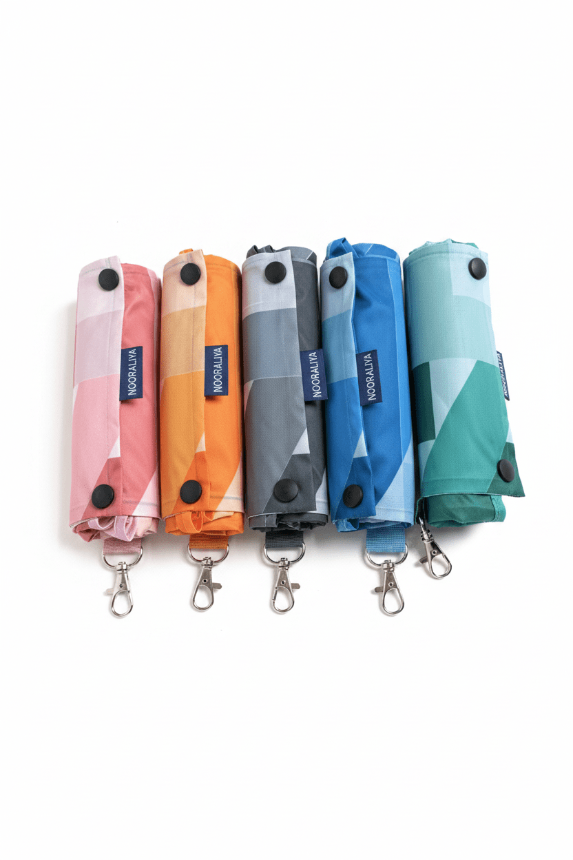 Prayer Mat Keychain – Waterproof Rollable Travel Mat (MR091) - Mariam's Collection