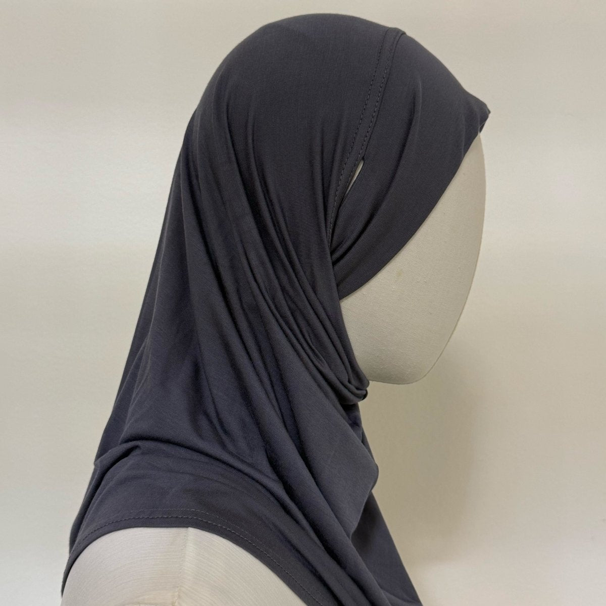 Premium Cotton Modal Hijab Undercap — Tie-Strap & Sports Friendly (MH223) - Mariam's Collection