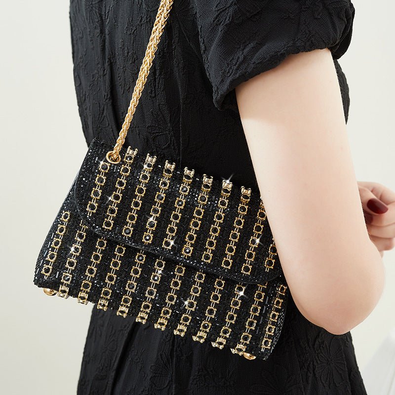 Crystal Rhinestone Evening Clutch Bag – Sparkle Clutch UK