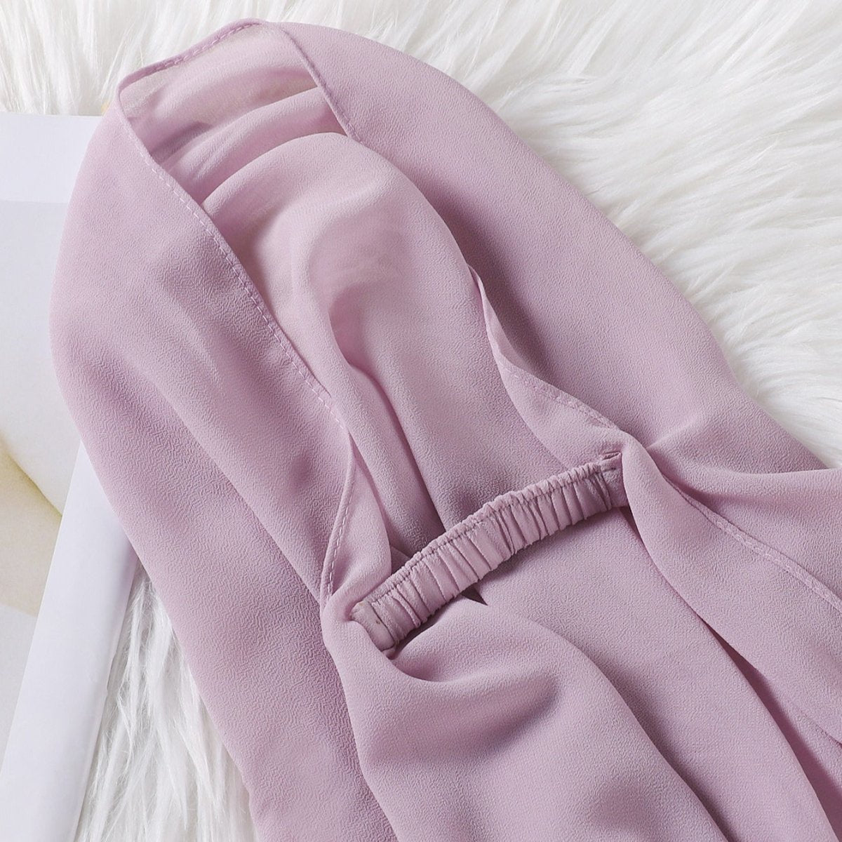 Ready-to-Wear Hijab with Adjustable Elastic
