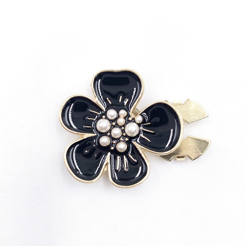 Rhinestone Button Covers | Crystal Flower Decorative Clips(MAC359) - Mariam's Collection