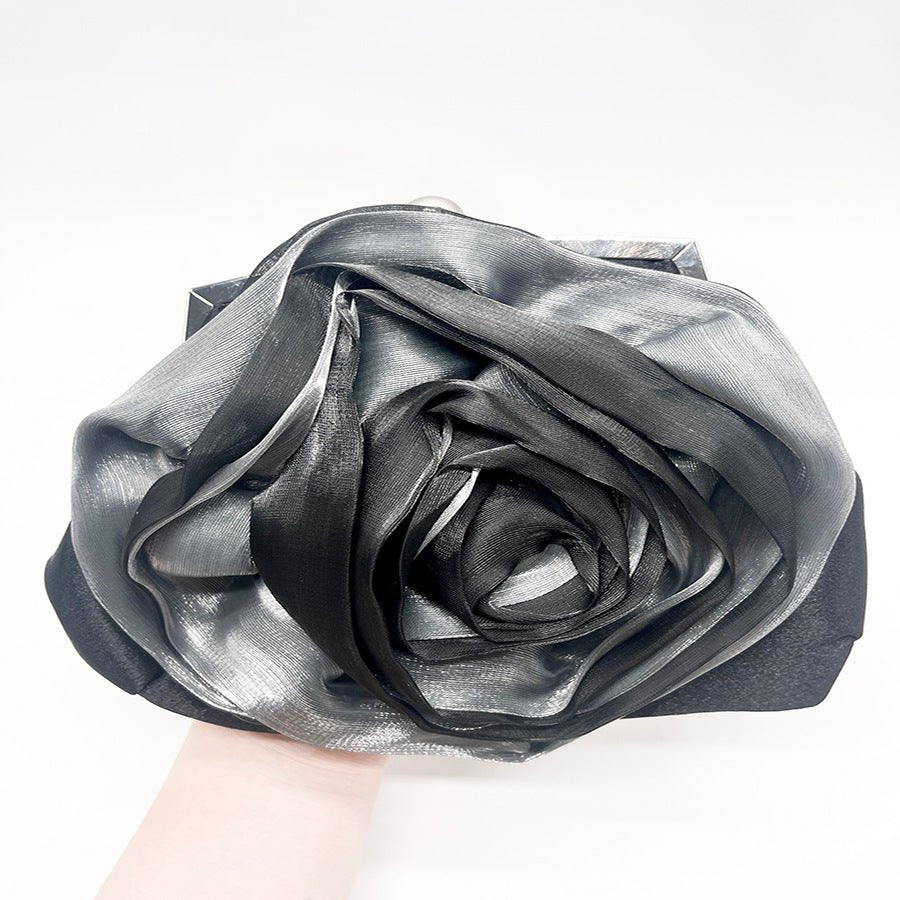 Rosette Cloud Clutch(MAC373) - Mariam's Collection