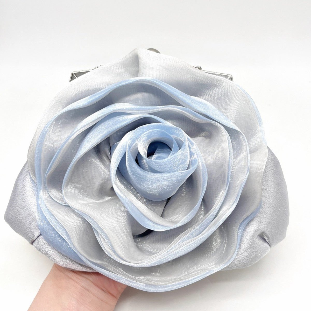 Rosette Cloud Clutch(MAC373) - Mariam's Collection