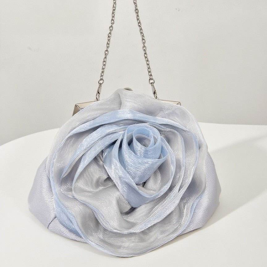 Rosette Cloud Clutch(MAC373) - Mariam's Collection