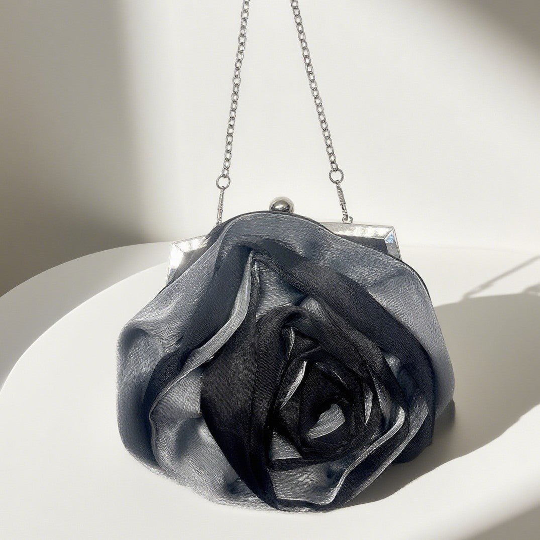 Rosette Cloud Clutch(MAC373) - Mariam's Collection