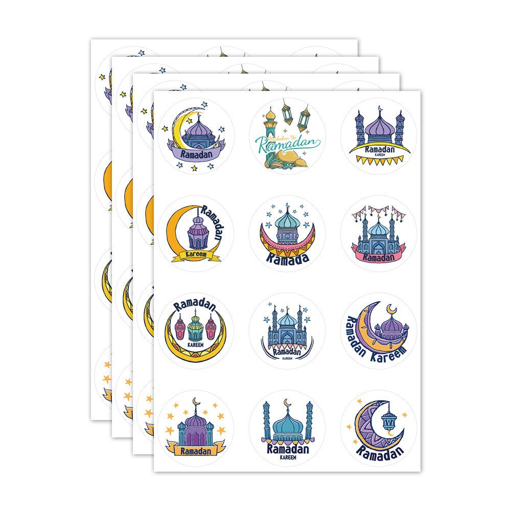 Self - adhesive Ramadan Stickers (MR074) - Mariam's Collection