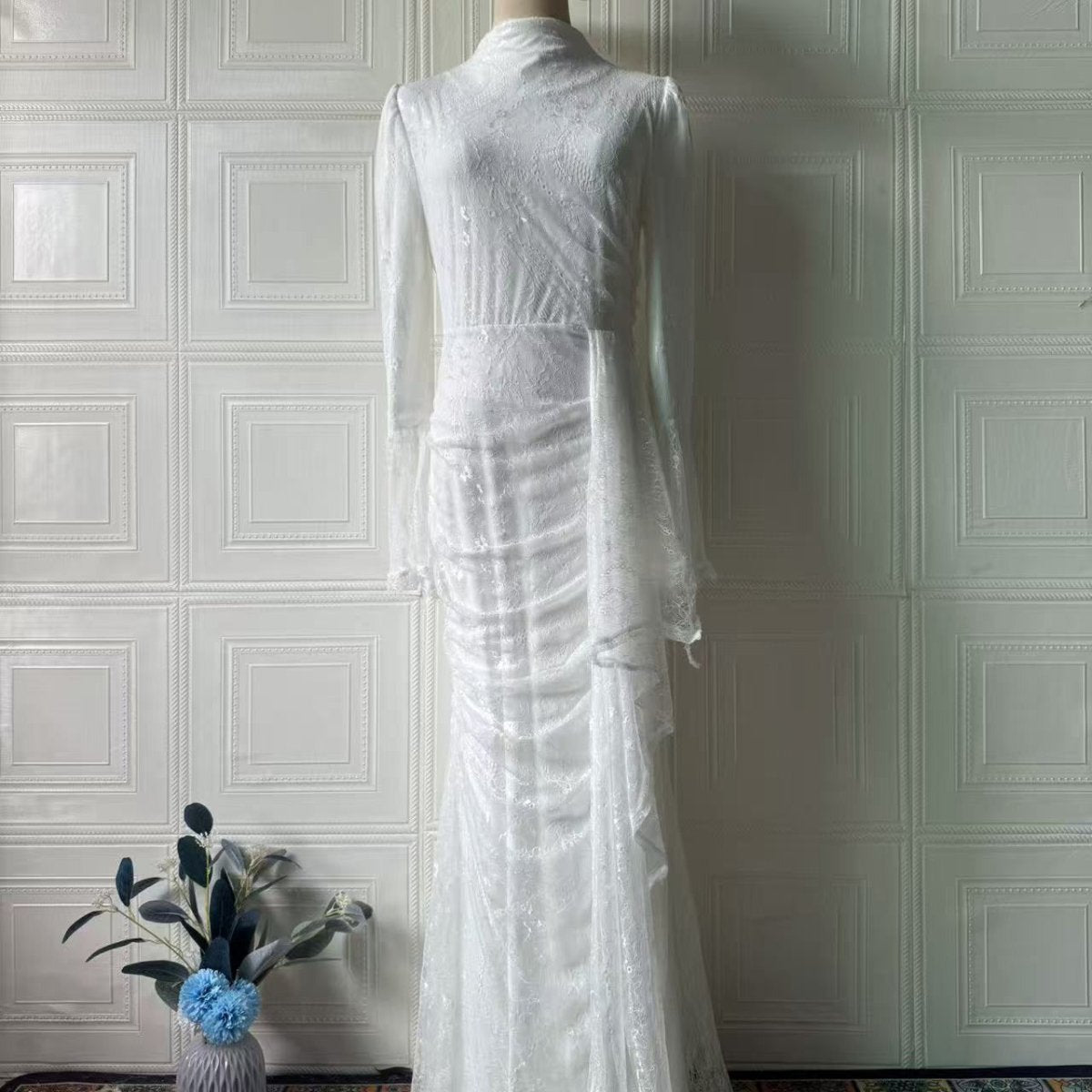 Sequin Embellished Maxi Dress(MS282) - Mariam's Collection