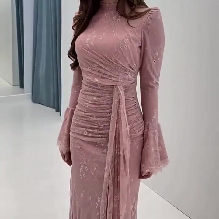 Sequin Embellished Maxi Dress(MS282) - Mariam's Collection