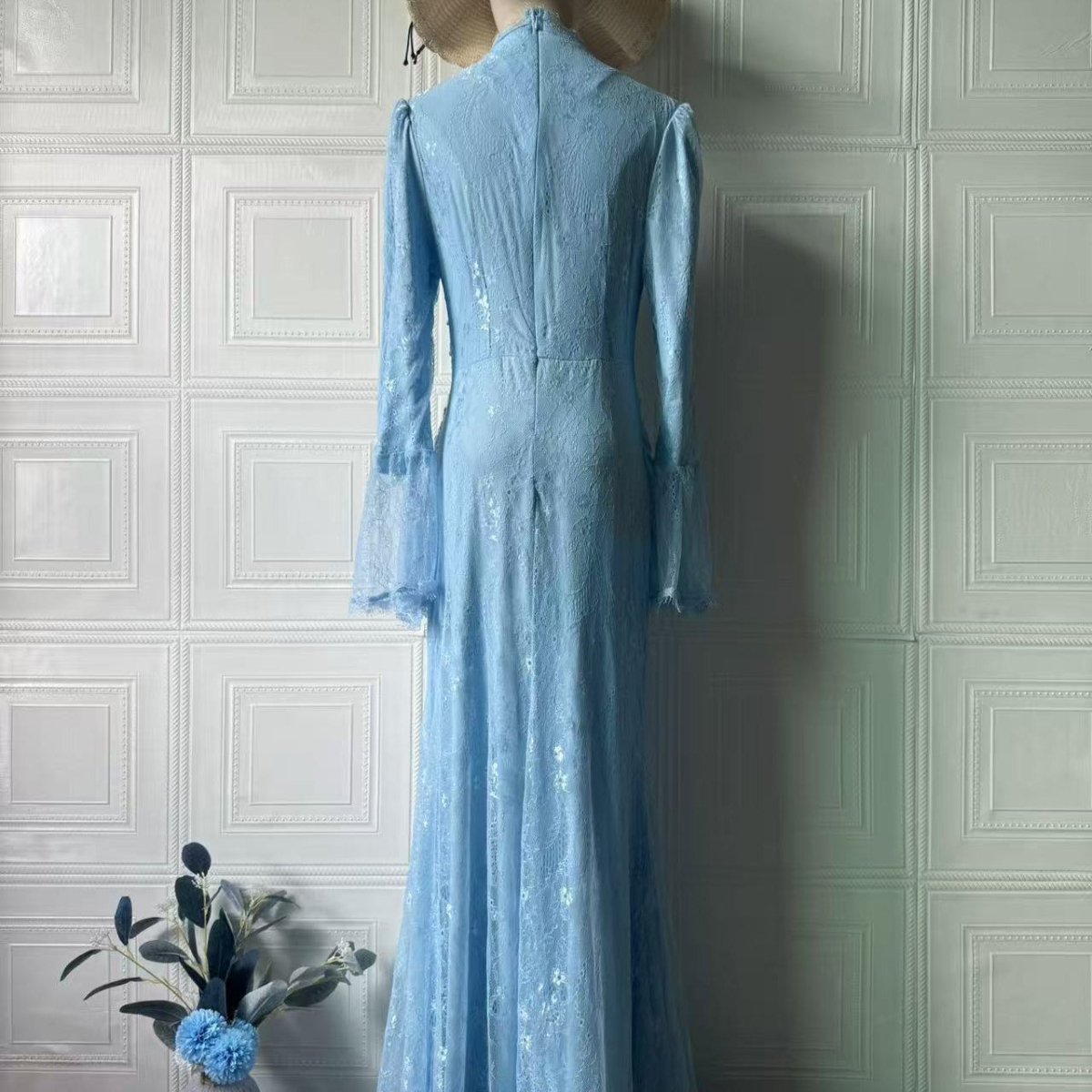 Sequin Embellished Maxi Dress(MS282) - Mariam's Collection