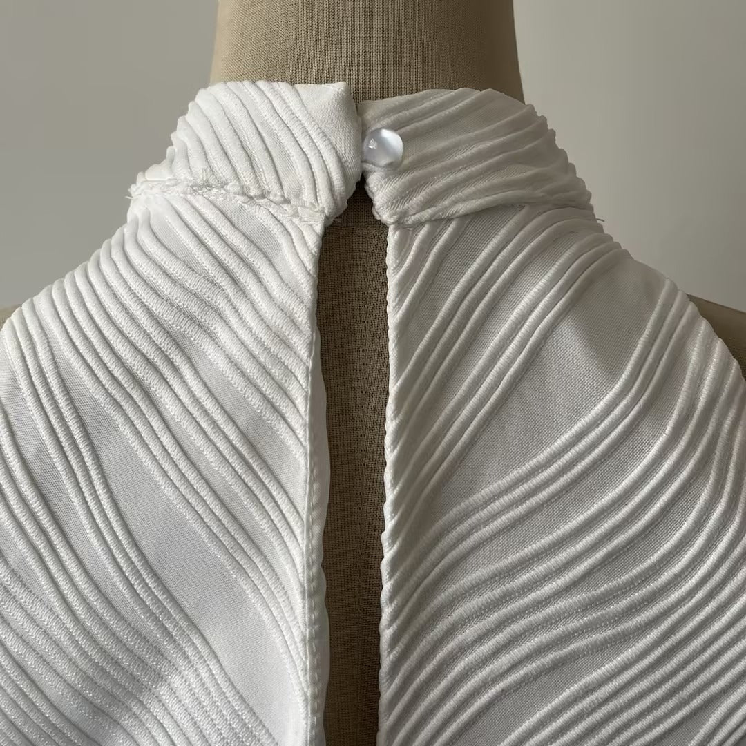 Sleeveless High Neck Gown(MS362) - Mariam's Collection