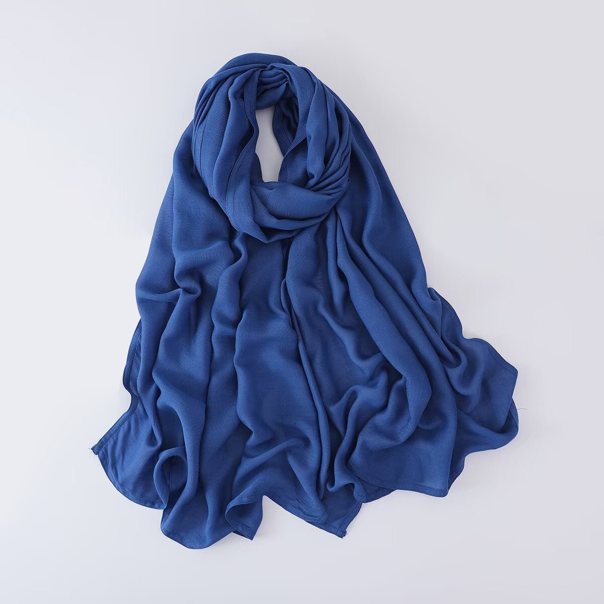 Solid Color Minimalist Versatile Soft Hijab‌ (MH170) - Mariam's Collection