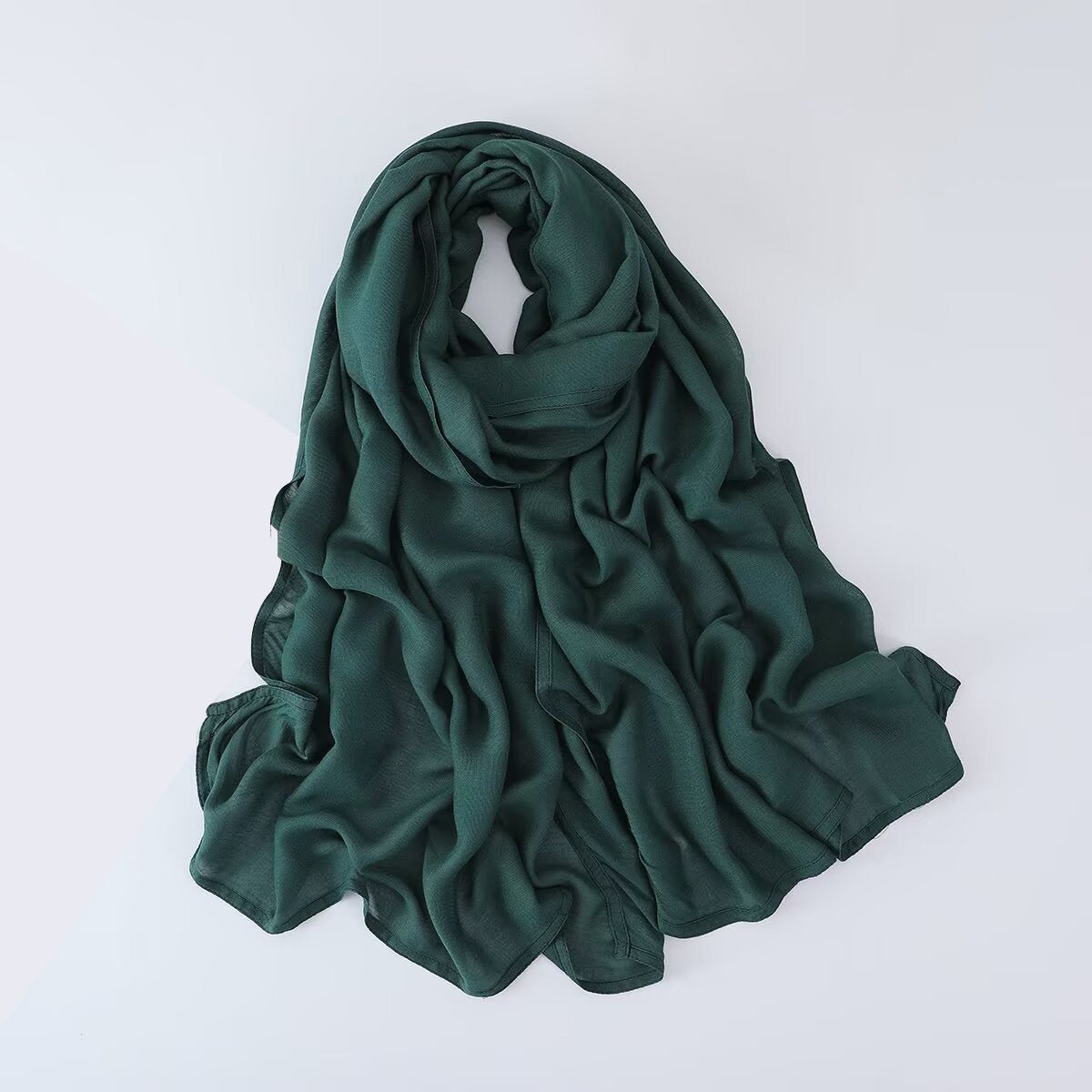 Solid Color Minimalist Versatile Soft Hijab‌ (MH170) - Mariam's Collection