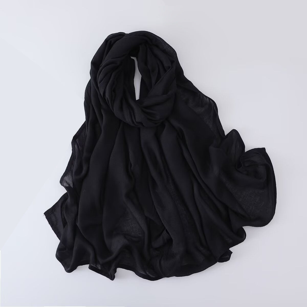 Solid Color Minimalist Versatile Soft Hijab‌ (MH170) - Mariam's Collection