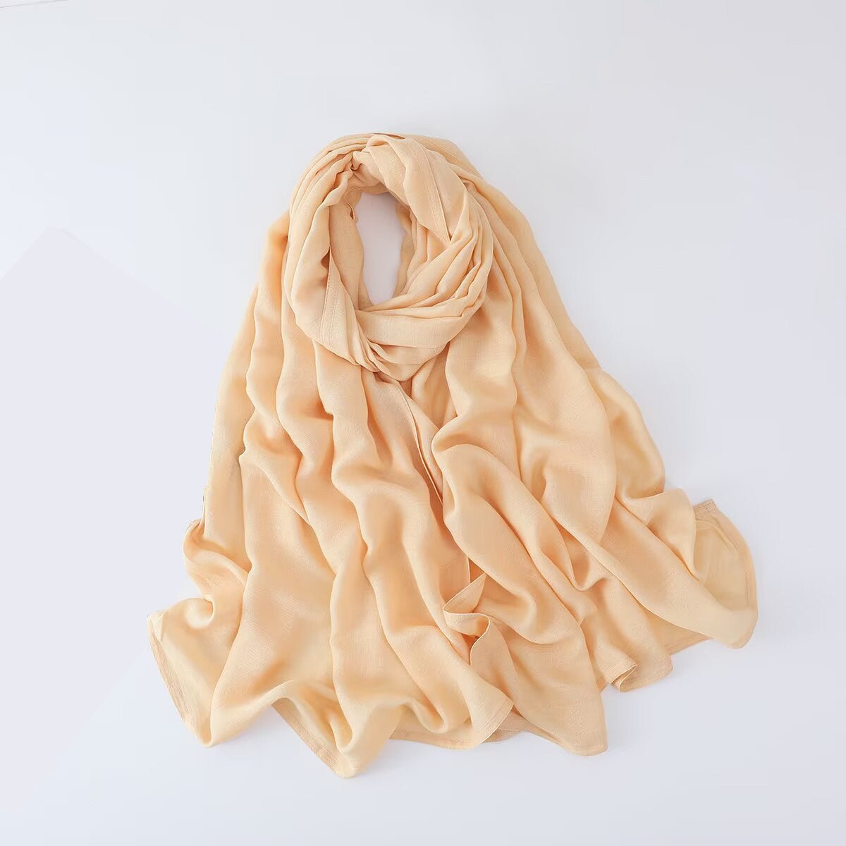 Solid Color Minimalist Versatile Soft Hijab‌ (MH170) - Mariam's Collection
